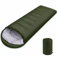 4 Season Mummy Sleeping Bag – Lightweight Warm Cotton Envelope Backpacking Sleeping Bag for Winter & Outdoor Camping