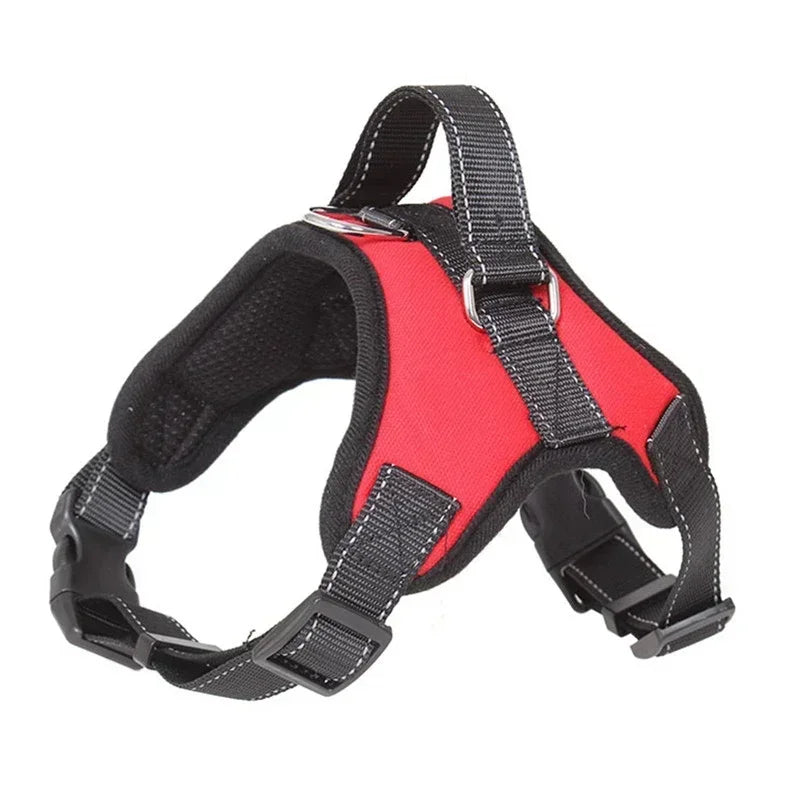 Adjustable Dog Harness – Durable Nylon No-Pull