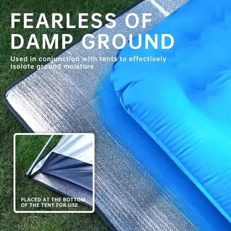 Ultralight Thermal Camping Mat – Waterproof Foam Foil Insulation Sleeping Pad & Tent Footprint with Heat Reflecting Technology