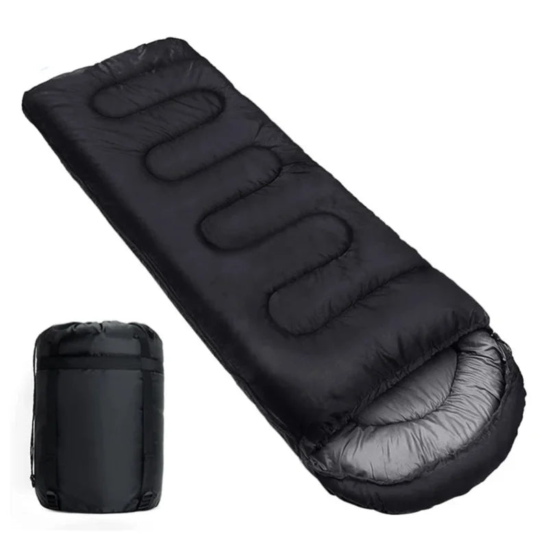 4 Season Mummy Sleeping Bag – Lightweight Warm Cotton Envelope Backpacking Sleeping Bag for Winter & Outdoor Camping