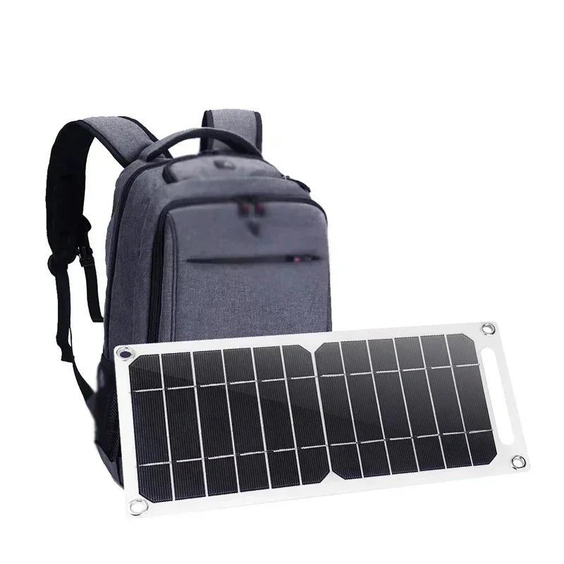 35W Portable Foldable Solar Charger Panel – Dual USB Fast Charging Power Bank for iPhone, Camping, Outdoor & Travel