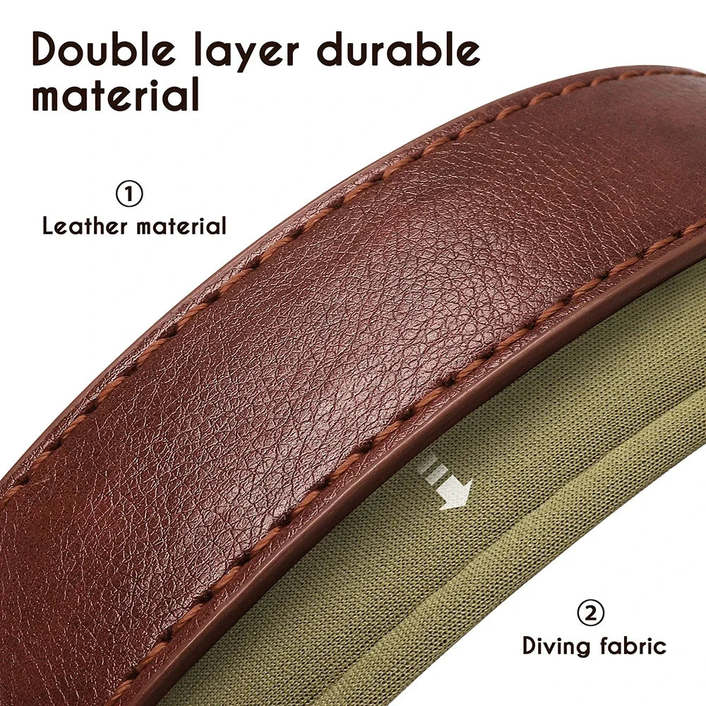 Personalized Green Leather Dog Collar with Name & Phone Number
