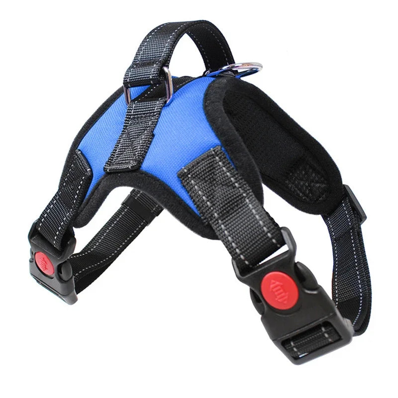 Adjustable Dog Harness – Durable Nylon No-Pull