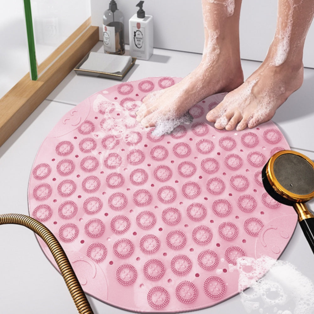 Safe Shower Non-Slip Comfort Mat – Anti-Slip & Foot Massage

