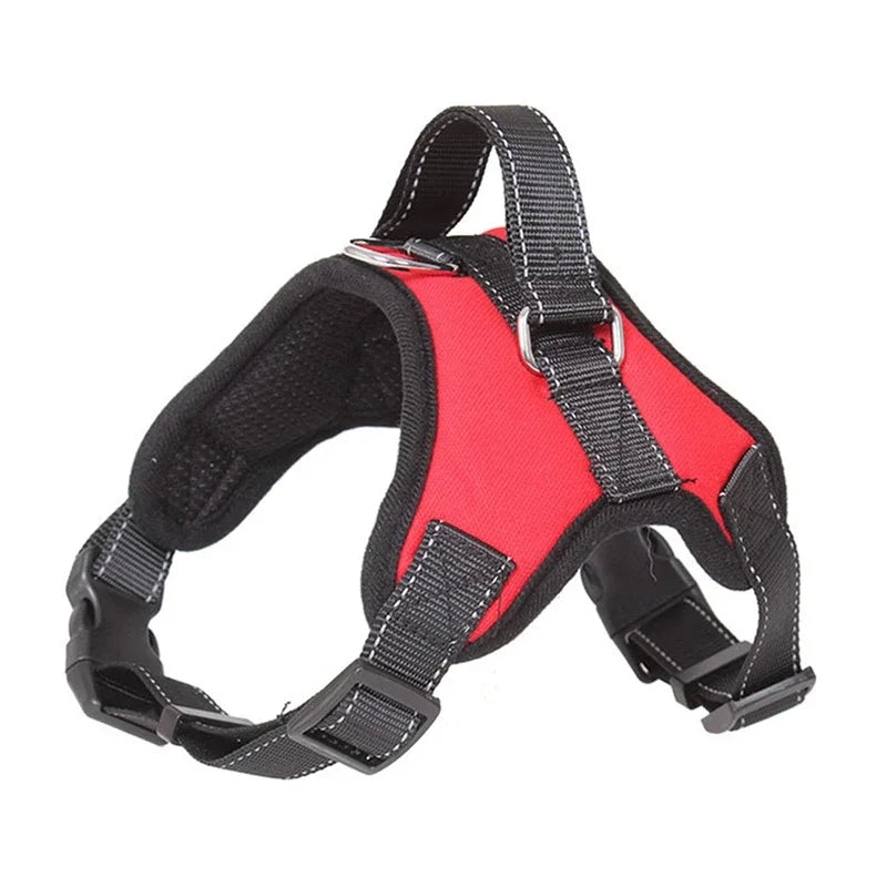 Adjustable Dog Harness – Durable Nylon No-Pull