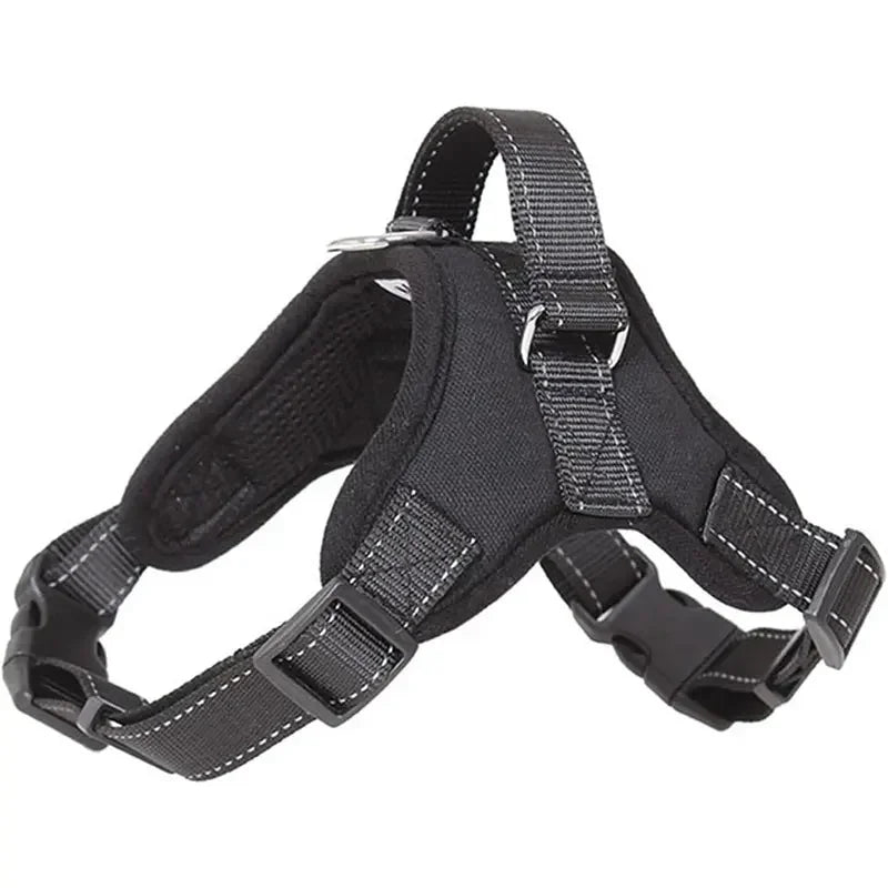 Adjustable Dog Harness – Durable Nylon No-Pull