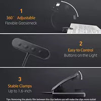 LumaFlex Clip Reading Lamp