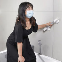 SecureStep Shower Handle Grab Bar | Drill-Free Anti-Slip Safety Support