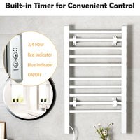 Towel Warmer Electric Heated Towel Dryer Rack Heater - WarehousesChoice