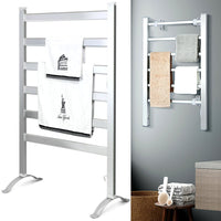 Towel Warmer Electric Heated Towel Dryer Rack Heater - WarehousesChoice