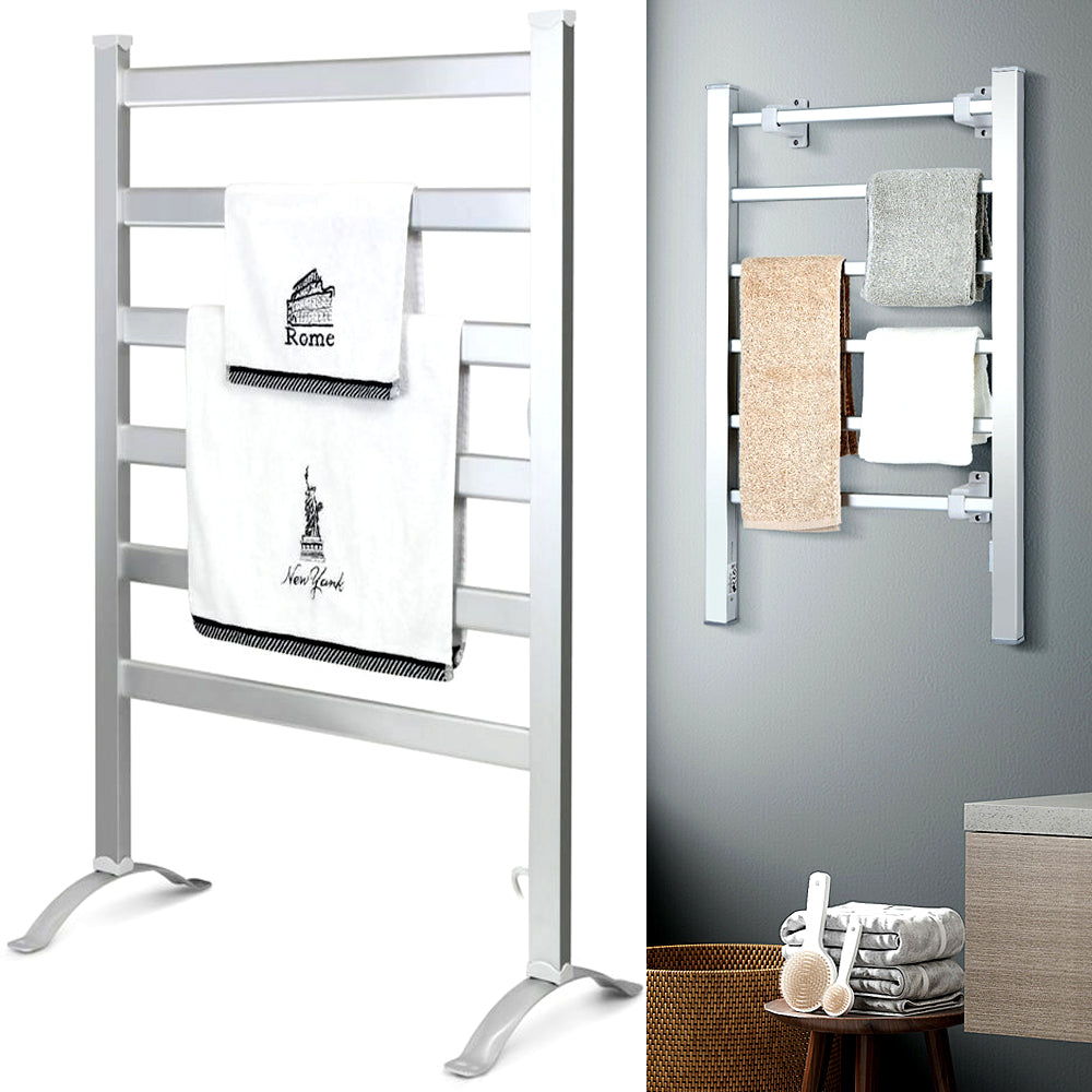 Towel Warmer Electric Heated Towel Dryer Rack Heater - WarehousesChoice
