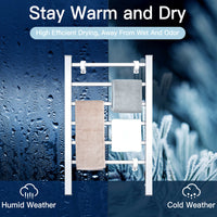 Towel Warmer Electric Heated Towel Dryer Rack Heater - WarehousesChoice