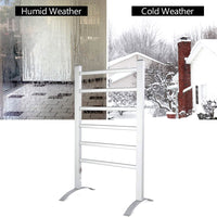 Towel Warmer Electric Heated Towel Dryer Rack Heater - WarehousesChoice