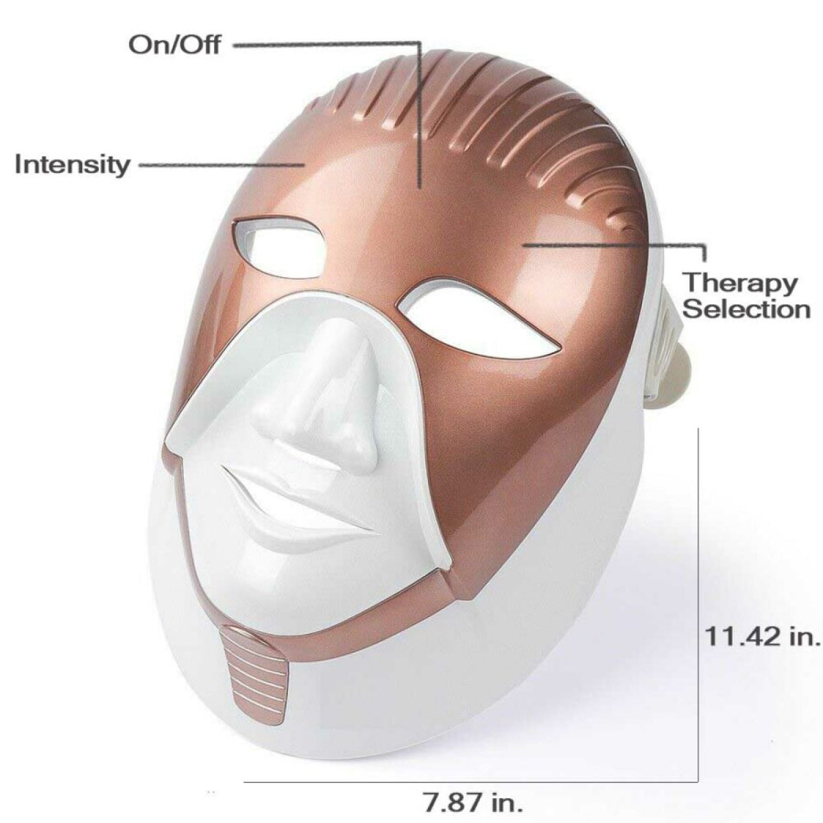 LumiAura LED Glow Mask – Advanced Light Therapy Beauty Device for Radiant Skin