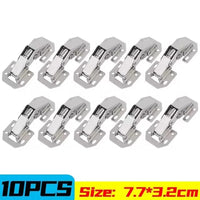SilentFold Pro – 10 PCS Soft-Close Cabinet Hinges