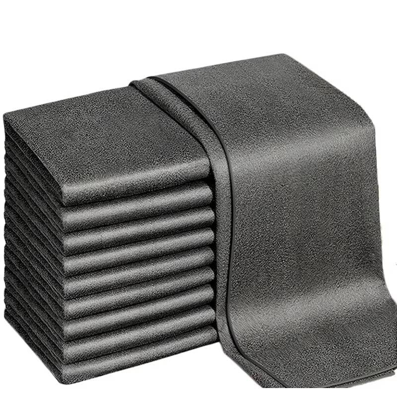 PureWipe Pro 10pcs Versatile Microfiber Cloths for Windows Car Kitchen