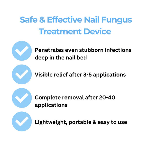 ClearNail Pro Laser Device – Non-Invasive Low-Level Laser Therapy for Fingernail & Toenail Care at Home