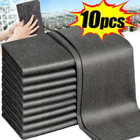 PureWipe Pro 10pcs Versatile Microfiber Cloths for Windows Car Kitchen