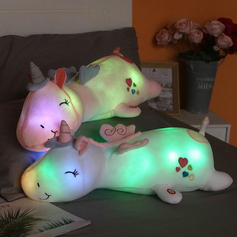 StellaCorn Glow Unicorn | Cuddly Plush Friend | Rainbow LEDs | Perfect Gift for Kids