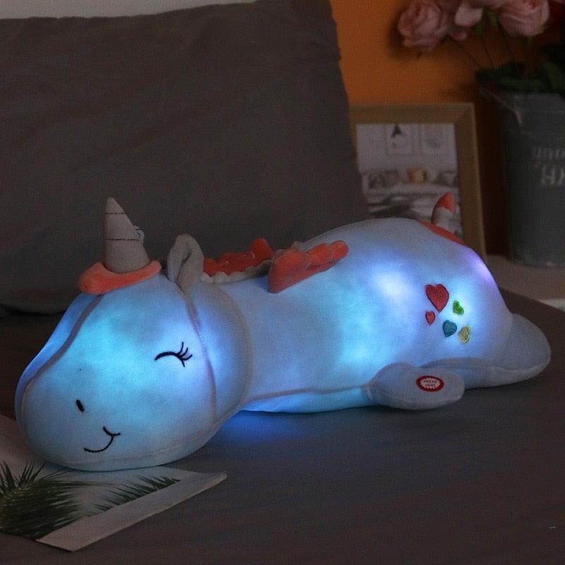StellaCorn Glow Unicorn | Cuddly Plush Friend | Rainbow LEDs | Perfect Gift for Kids