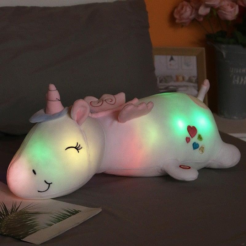 StellaCorn Glow Unicorn | Cuddly Plush Friend | Rainbow LEDs | Perfect Gift for Kids