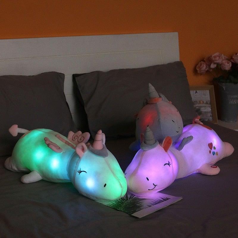 StellaCorn Glow Unicorn | Cuddly Plush Friend | Rainbow LEDs | Perfect Gift for Kids