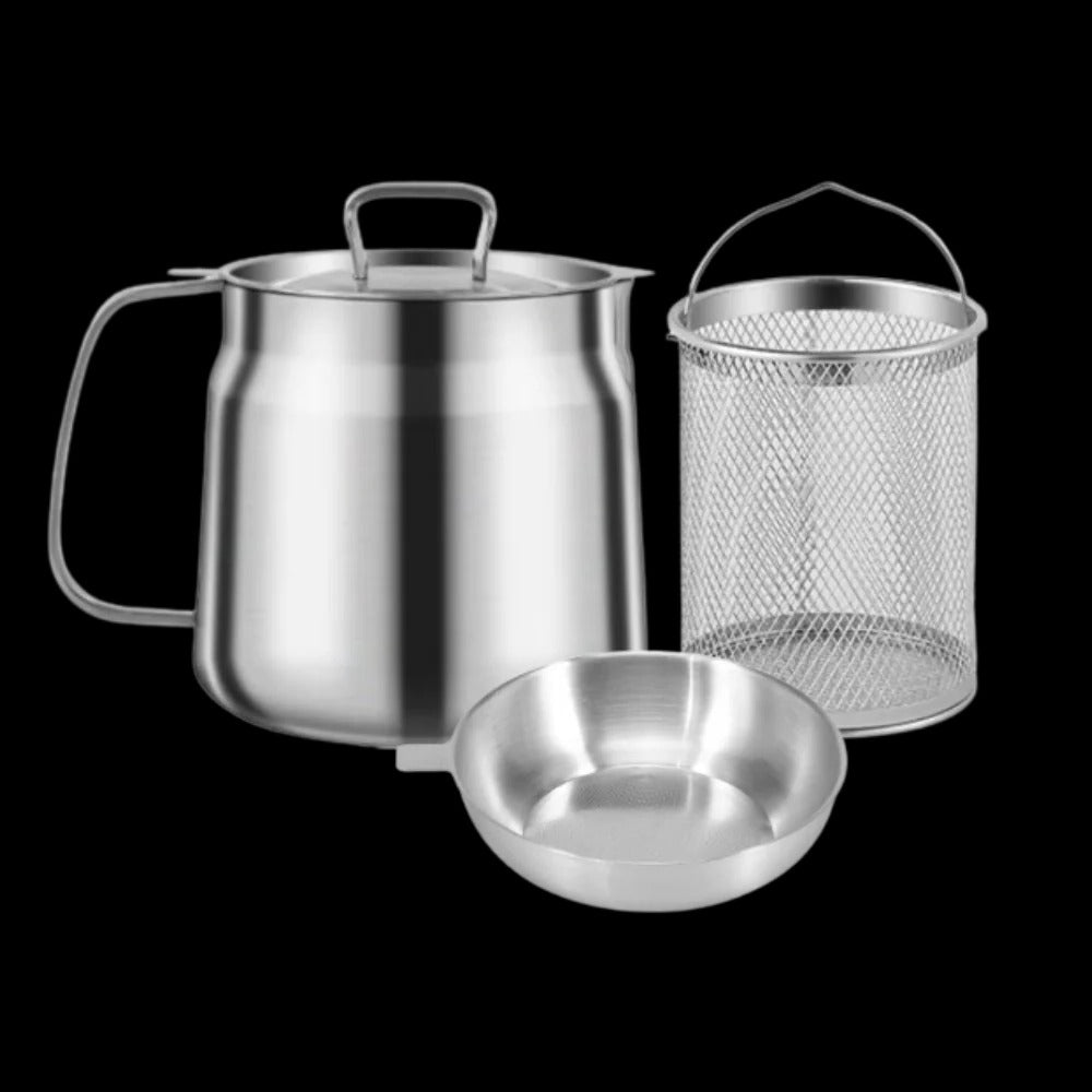 2-in-1 Deep Frying Pot