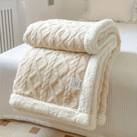 CloudNest Sherpa Blanket | Reversible Soft & Cozy Comfort