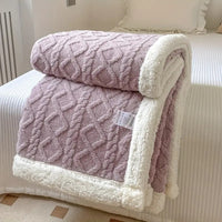 CloudNest Sherpa Blanket | Reversible Soft & Cozy Comfort