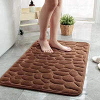 3D Non-Slip Bathroom Cobblestone Mat 40x60cm