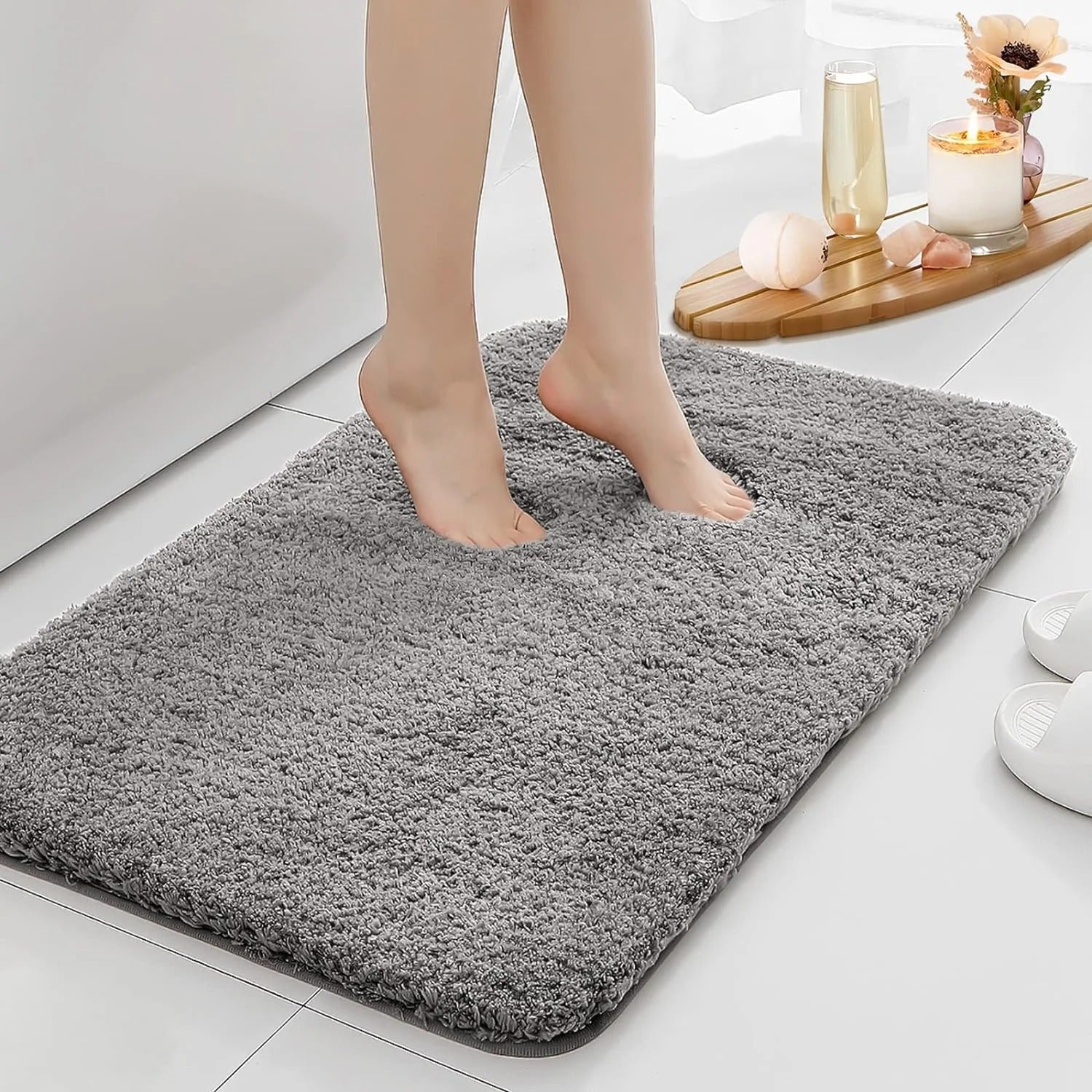 Thickened Water Absorbent Anti-Slip Bathroom Mat