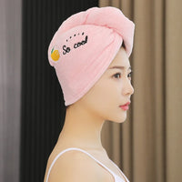 Quick Dry Hair Hat Super Absorbent Soft Towel