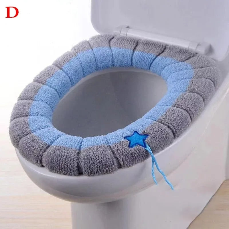 Winter Plush Toilet Seat Cover Mat