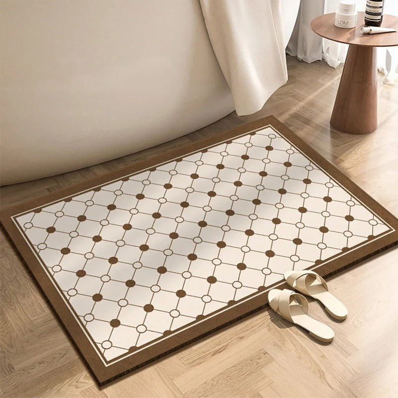 Luxury Diatomite Bathroom Shower Mat