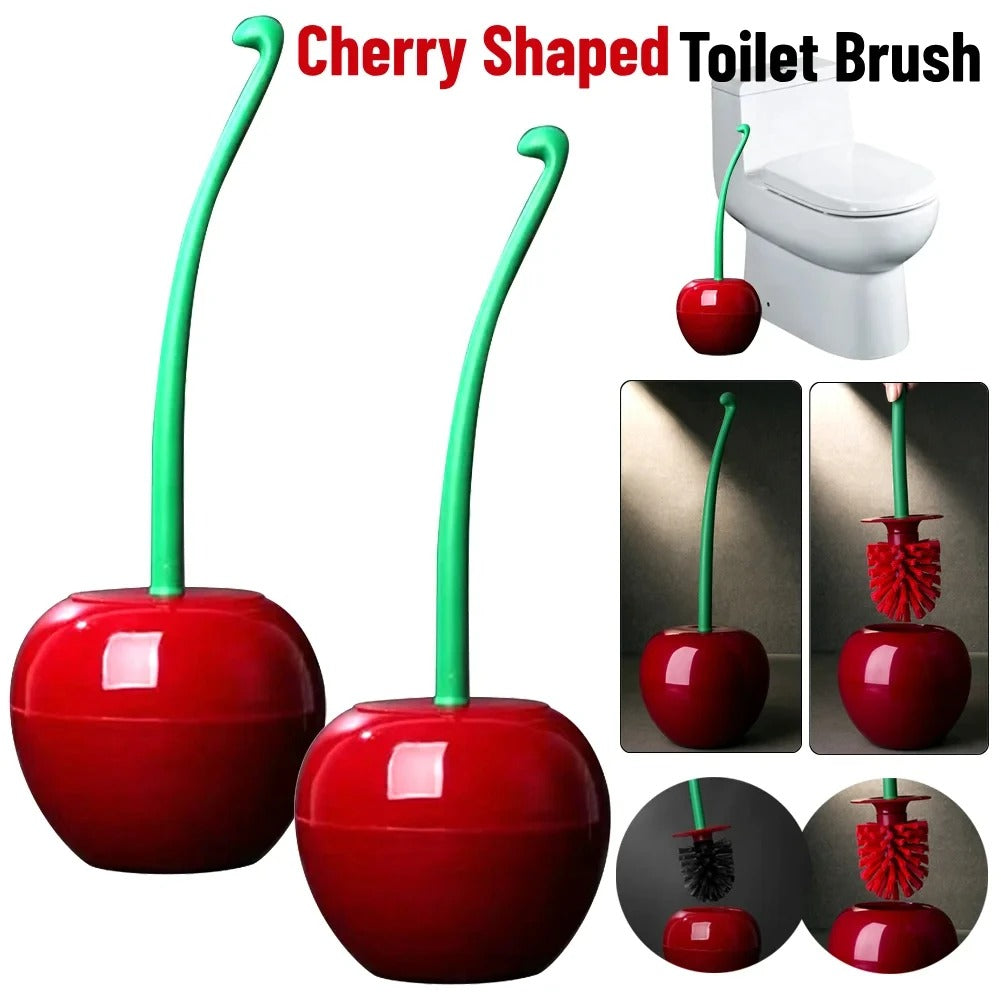 Lovely Cherry Shape Toilet Brush