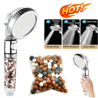 High Pressure Shower Head with Anion Filter
