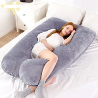 Pregnancy Pillow 130x70cm Sleeping Waist Pillow for Pregnant Women
