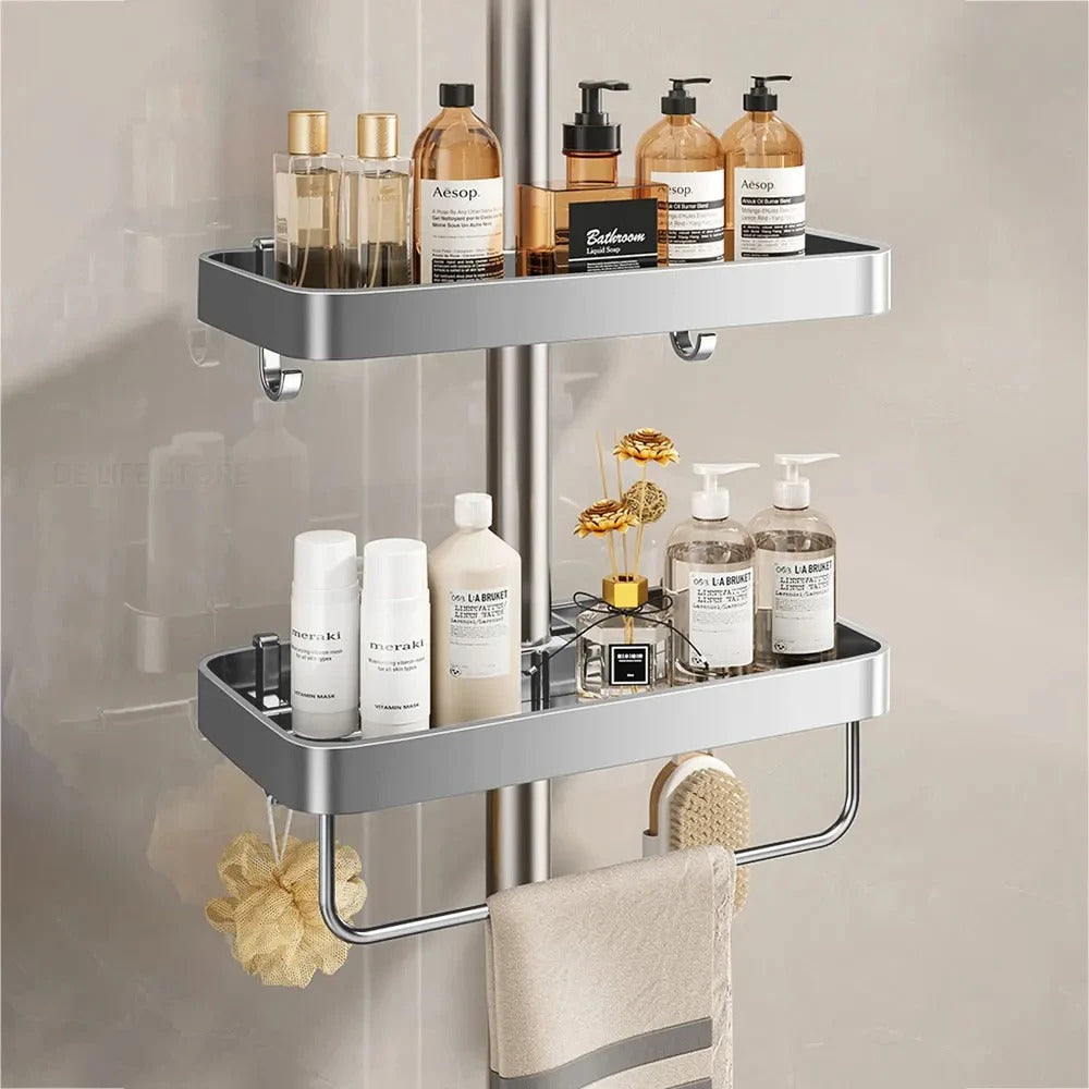 Aluminum Shower Shelf Organizer
