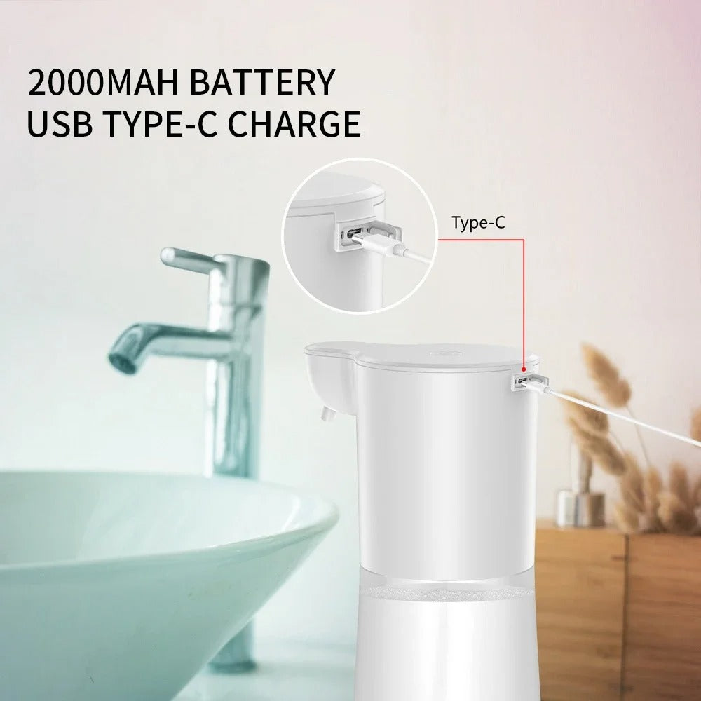 Automatic Foam Soap Dispenser 2000mAh USB Charging