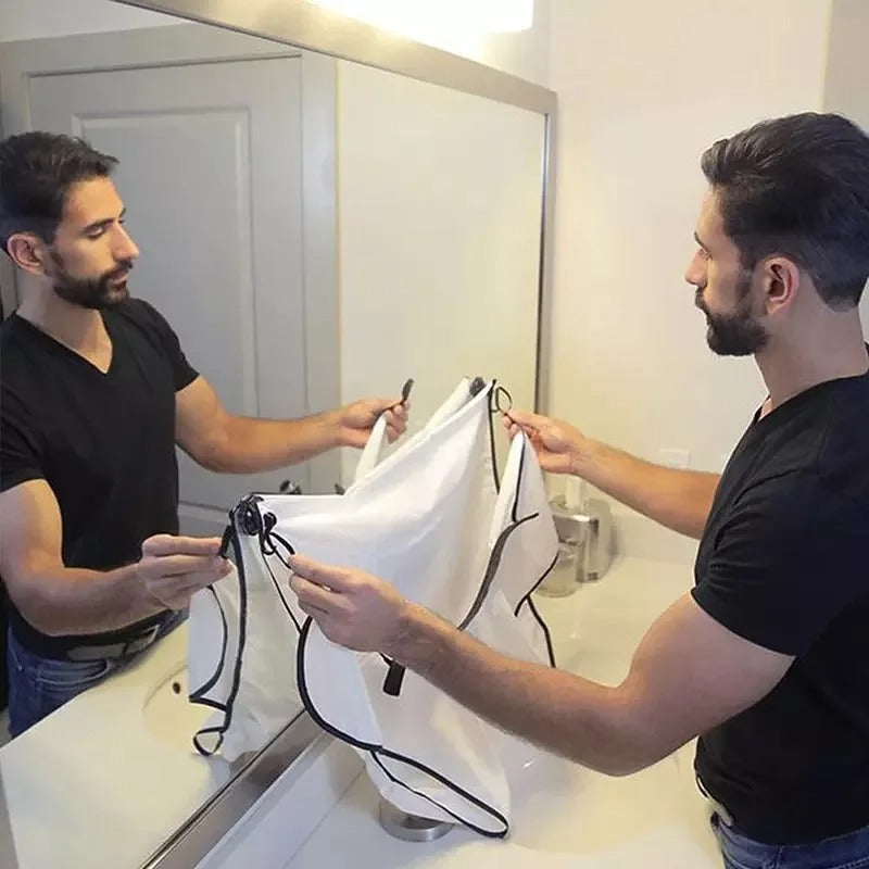 Male Shaving Apron Beard Catcher Cape