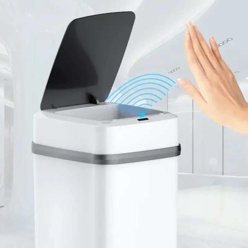 Hot Kitchen Trash Bin 13L Smart Touch Trash Can for Bathroom & Kitchen