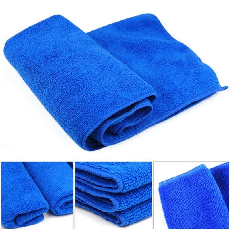 20Pcs Microfiber Towels Car Wash, Drying, & Household Cleaning Cloths