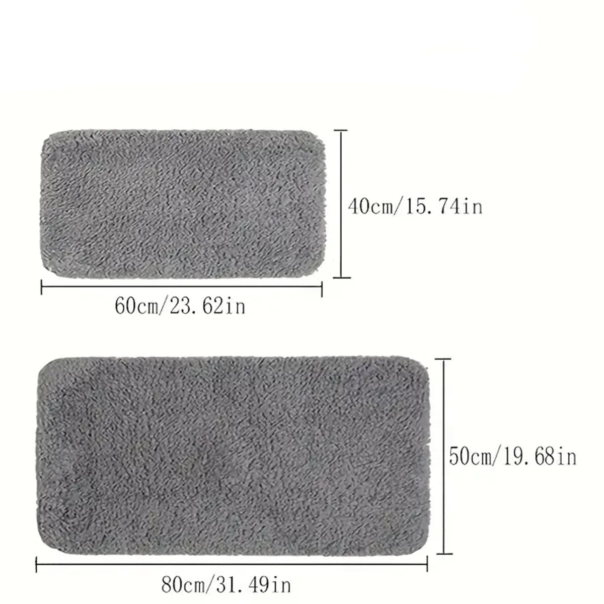 Thickened Water Absorbent Anti-Slip Bathroom Mat