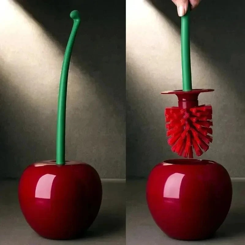 Lovely Cherry Shape Toilet Brush