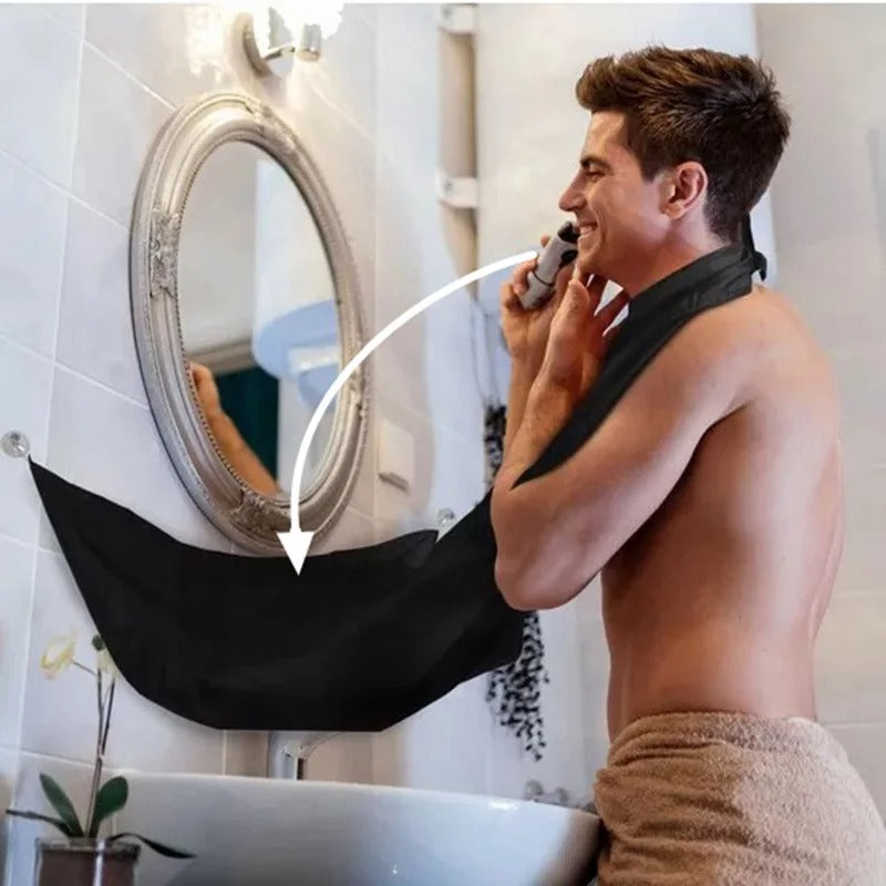 Male Shaving Apron Beard Catcher Cape