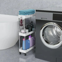 Push Trolley Shelf Multi-Layer Bathroom & Kitchen Storage