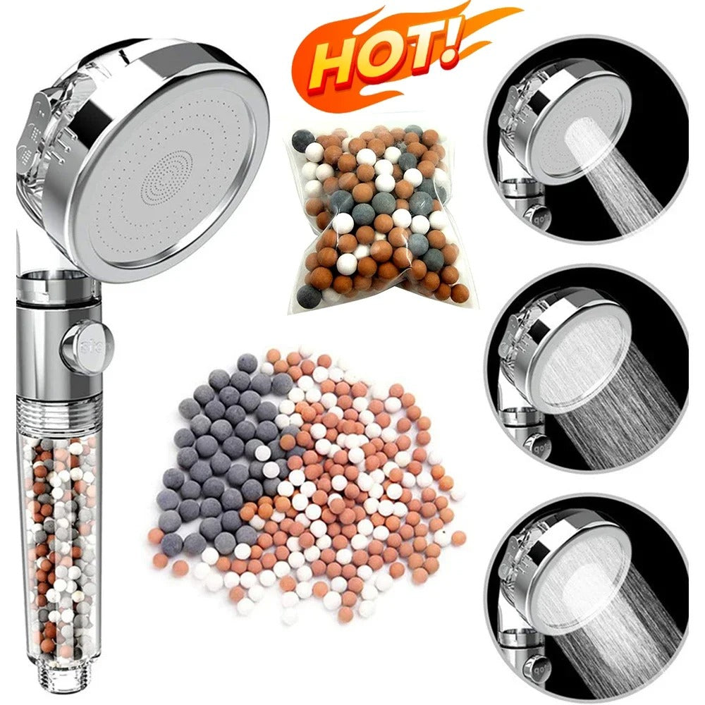 High Pressure Shower Head with Anion Filter