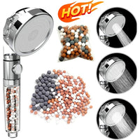 High Pressure Shower Head with Anion Filter