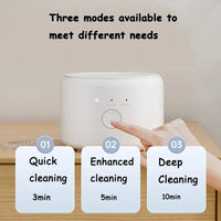 Electric Braces & Retainer Cleaning Box Multifunctional Orthodontic & Jewelry Cleaner Machine