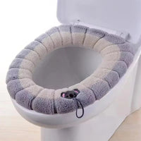 Winter Plush Toilet Seat Cover Mat